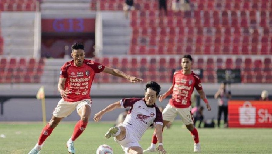 Bali United đội bóng trẻ nhưng có bảng thành tích vô cùng vượt trội 